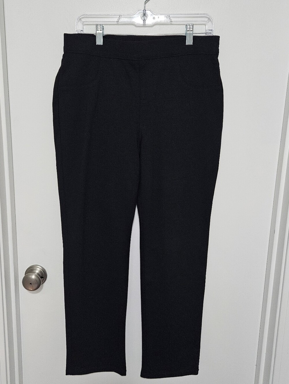 Style & Co Classic Black Women's Pull-on Dress Pants Size PL